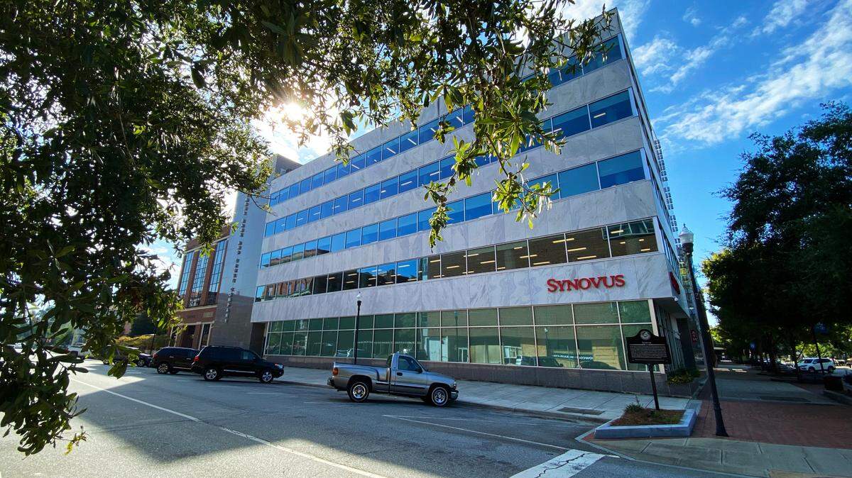 Synovus will sell five of its downtown office facilities to the city of Columbus for nearly $25 million, if approved by Council. Under the terms of the proposed transaction, the city would purchase the Uptown Center, main office, Jordan and Bradley buildings, and parking deck — approximately 250,000 square feet of office space. All of the facilities are in the block bordered by 12th Street, First Avenue and Broadway in downtown. 09/28/2021