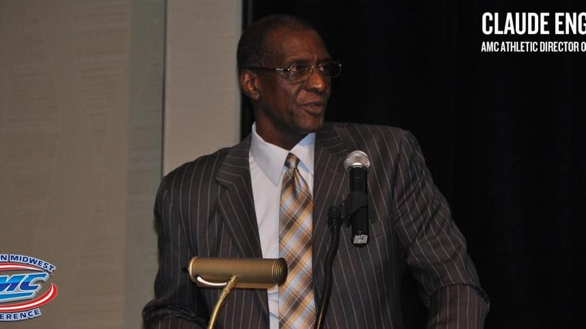 Columbus native and South Girard alum Claude English has been named the American Midwest Conference Athletic Director of the Year.