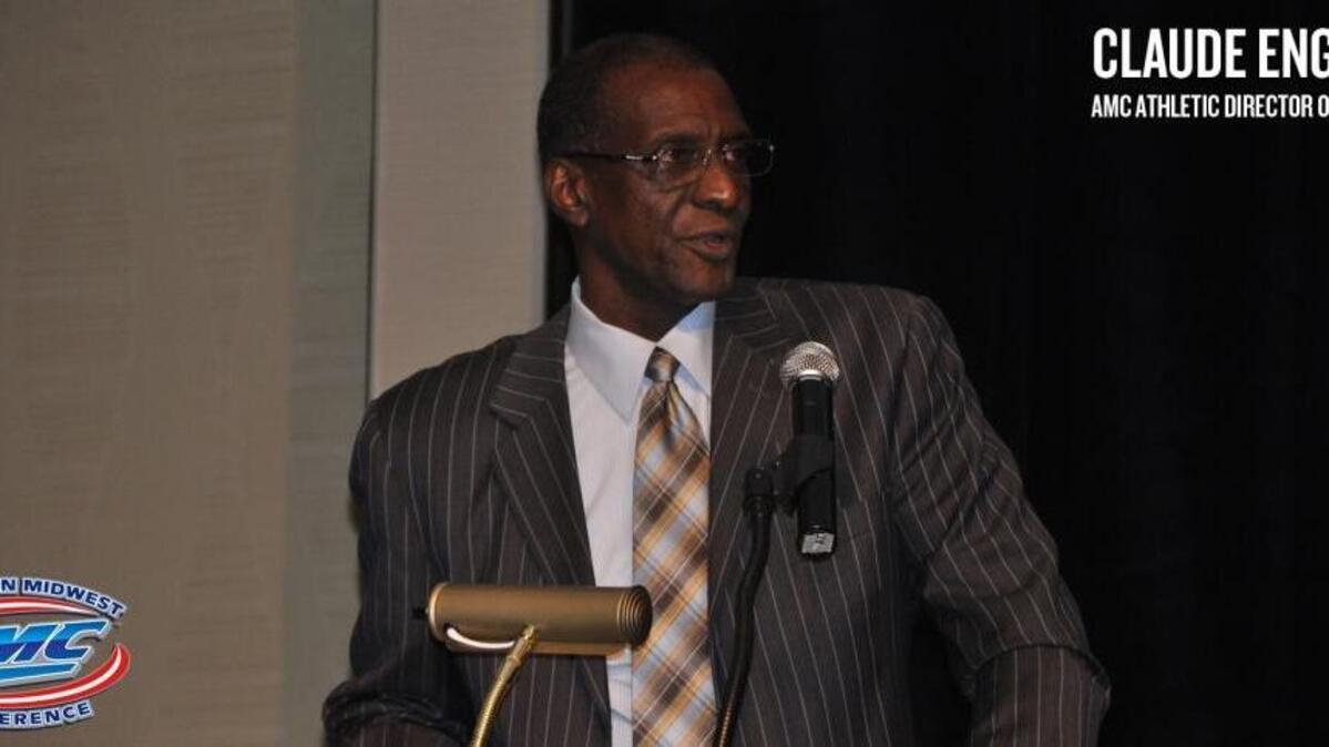 Columbus native and South Girard alum Claude English has been named the American Midwest Conference Athletic Director of the Year.