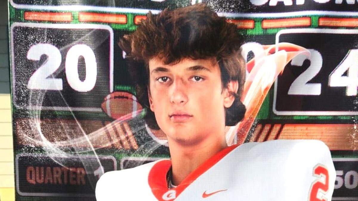Levi Pinder is a senior quarterback on Glenwood School’s football team.