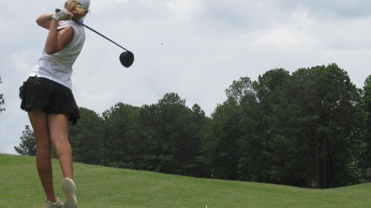Columbus’ Madeleine Krueger is one of six golfers on this year’s All-Bi-City Girls Golf First Team.