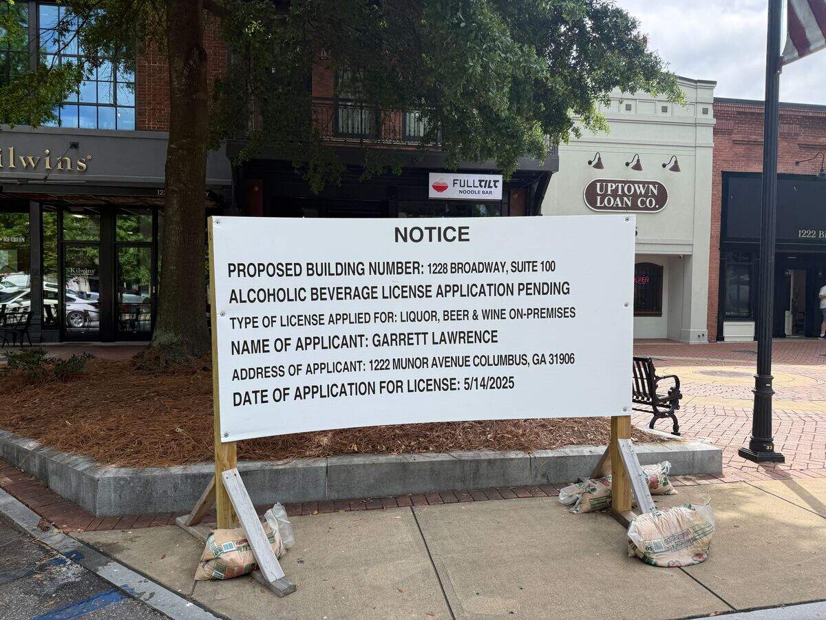 Full Tilt Noodle Bar is replacing the former Simple Greek at 1228 Broadway in Columbus, pictured April 27, 2026.