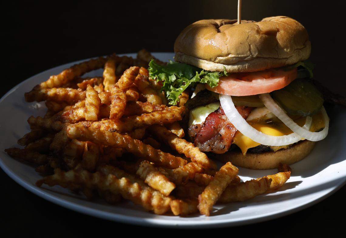 For this installment of "Columbus on a Budget" reporter Sundi Rose has break at Darby's Patrol Base in Columbus, Georgia. This is the Airborne Burger with two patties and a whole egg. 08/15/2025