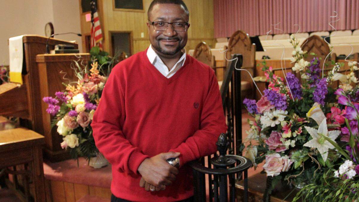 ROBIN TRIMARCHI/rtrimarchi@ledger-enquirer.comDavid Stallion is the new pastor for the Mount Pilgrim Baptist Church on Old Cusseta Road.