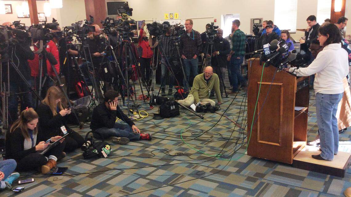 A thank-you note to our gracious hosts in Beauregard, where a media horde converged