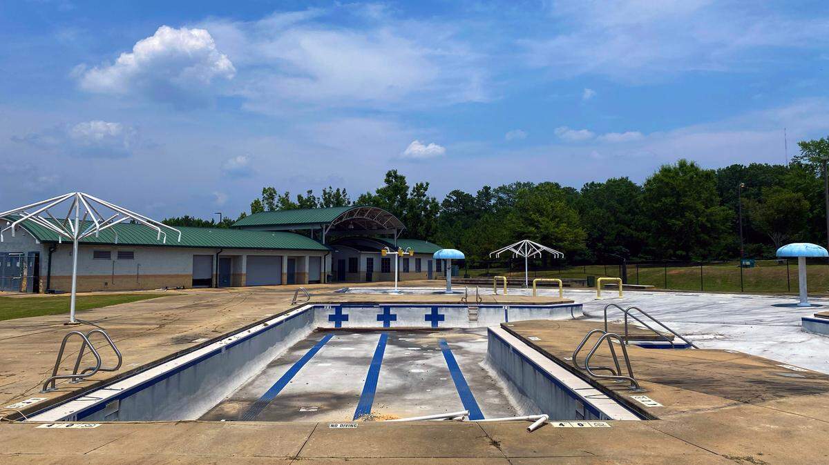 This is a file photo of the pool at Shirley Winston Park in Columbus, Georgia.