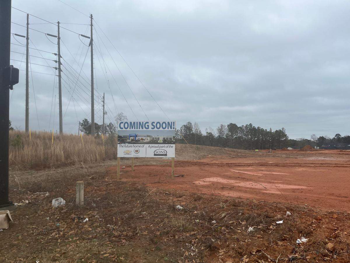 Construction for the new Sons Chevrolet dealership has begun. Once their permit is approved, Dave & Busters will be built beside it. 02/07/2025