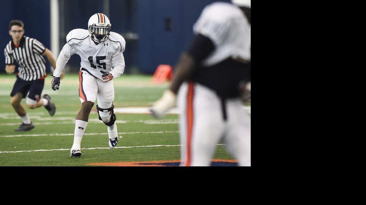Josh Holsey has had to change positions regularly in his past three years with Auburn.
