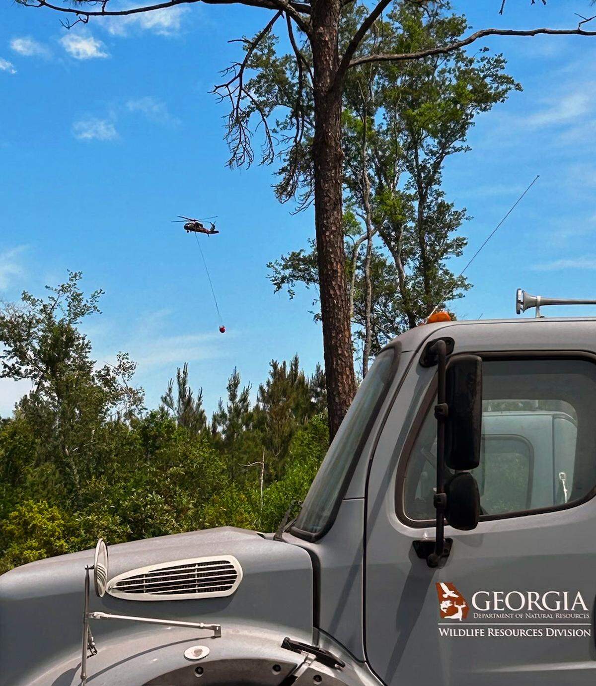 Cataula Fire-Rescue, in southern Harris County, deployed personnel and equipment to assist with the wildfire in Brantley County, Georgia. Three volunteer firefighters from Cataula, Paul Price, Hunter Price and Tim Ryan took Engine 1 and Tanker 6 to support the firefighting efforts along Highway 82 between Waycross and Brunswick.