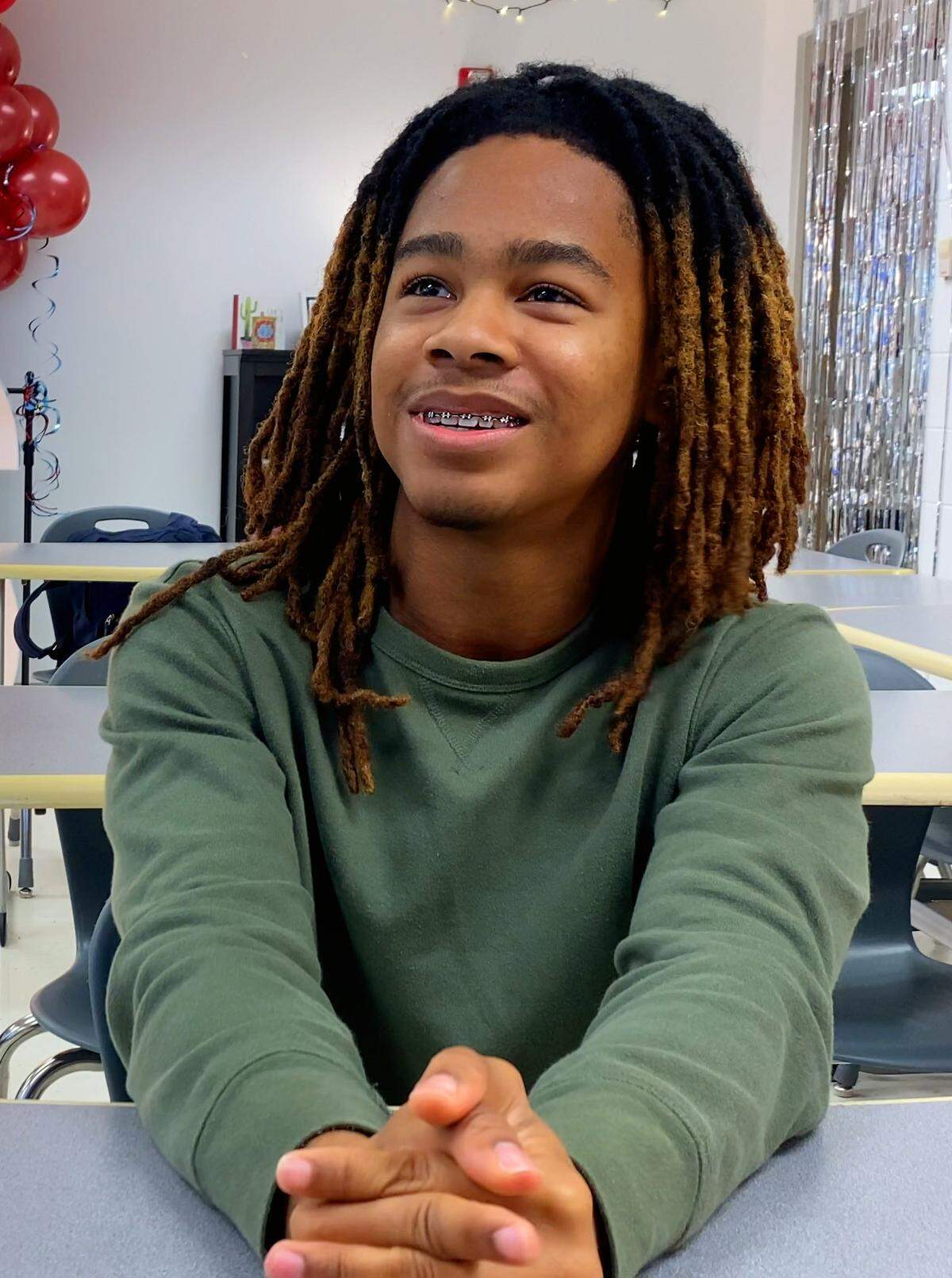 Austin Mobley is a sophomore at Northside High School in Columbus, Georgia. 05/13/2024
