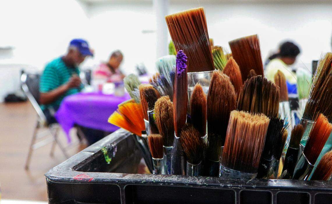 A Columbus program empowering unhoused and underserved people through art is hosting a public reception to celebrate those artists while also raising funds for the supplies keep them painting. The “Home Is Where The Art Is” reception is scheduled for April 30, 2026.