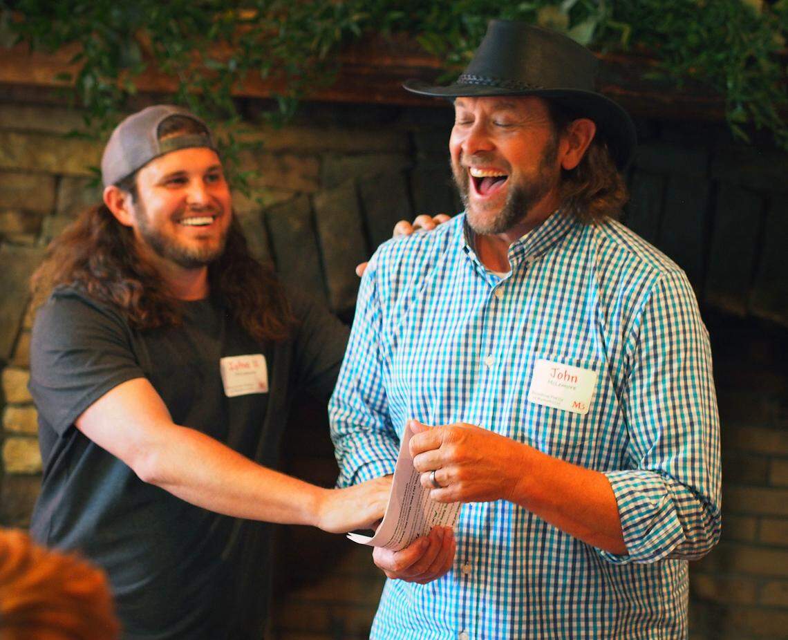 John McLemore and John McLemore II hosted a launch party on May 1, 2024 for their “Gather and Grill” cookbook. The cookbook provides budget-friendly recipes for smoking, grilling, and frying. It offers more than 100 classic barbecue recipes using rubs and seasonings. 05/01/2024