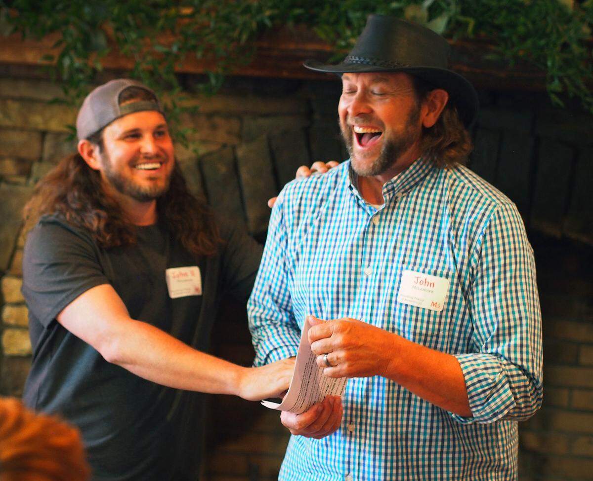 John McLemore and John McLemore II hosted a launch party on May 1, 2024 for their “Gather and Grill” cookbook. The cookbook provides budget-friendly recipes for smoking, grilling, and frying. It offers more than 100 classic barbecue recipes using rubs and seasonings. 05/01/2024