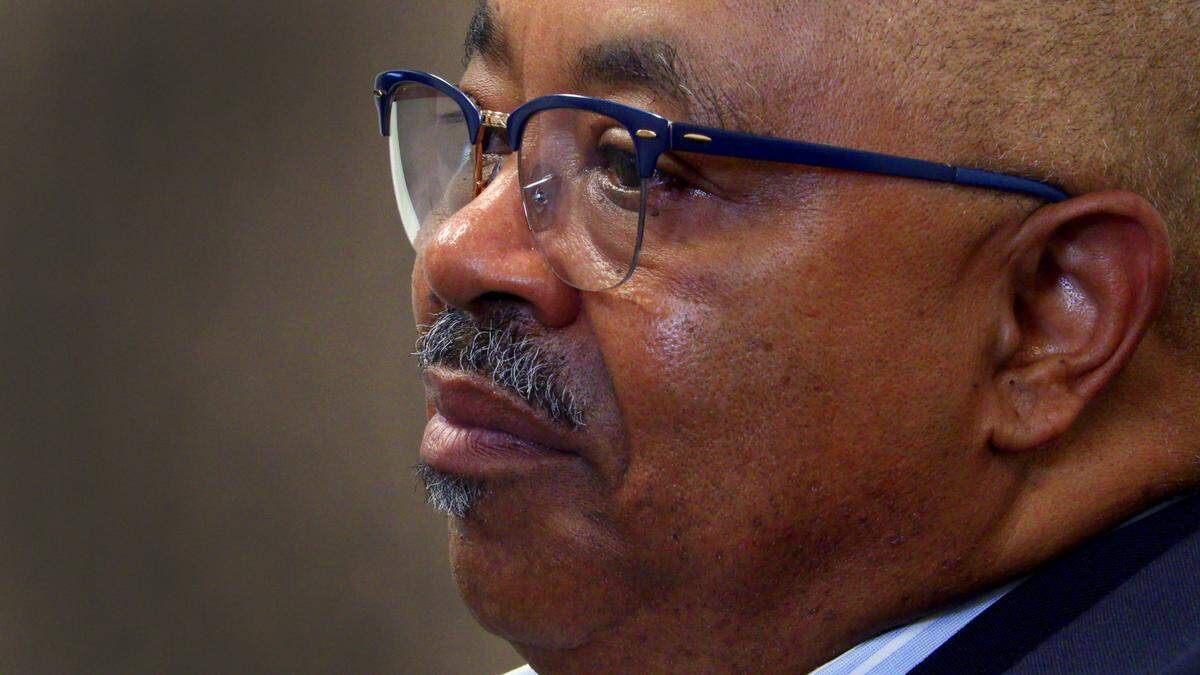 Columbus City Councilor Byron Hickey answers questions during an interview with the Ledger-Enquirer.