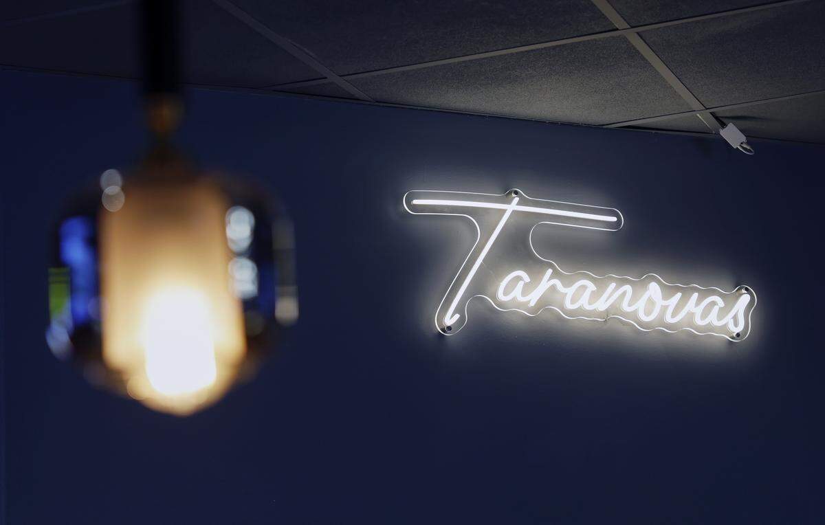 Taranovas Pizza in Columbus celebrated its grand opening Feb. 20, 2026, by giving away free pizza to the first 100 customers. Taranovas Pizza is at 4640 Warm Springs Road.