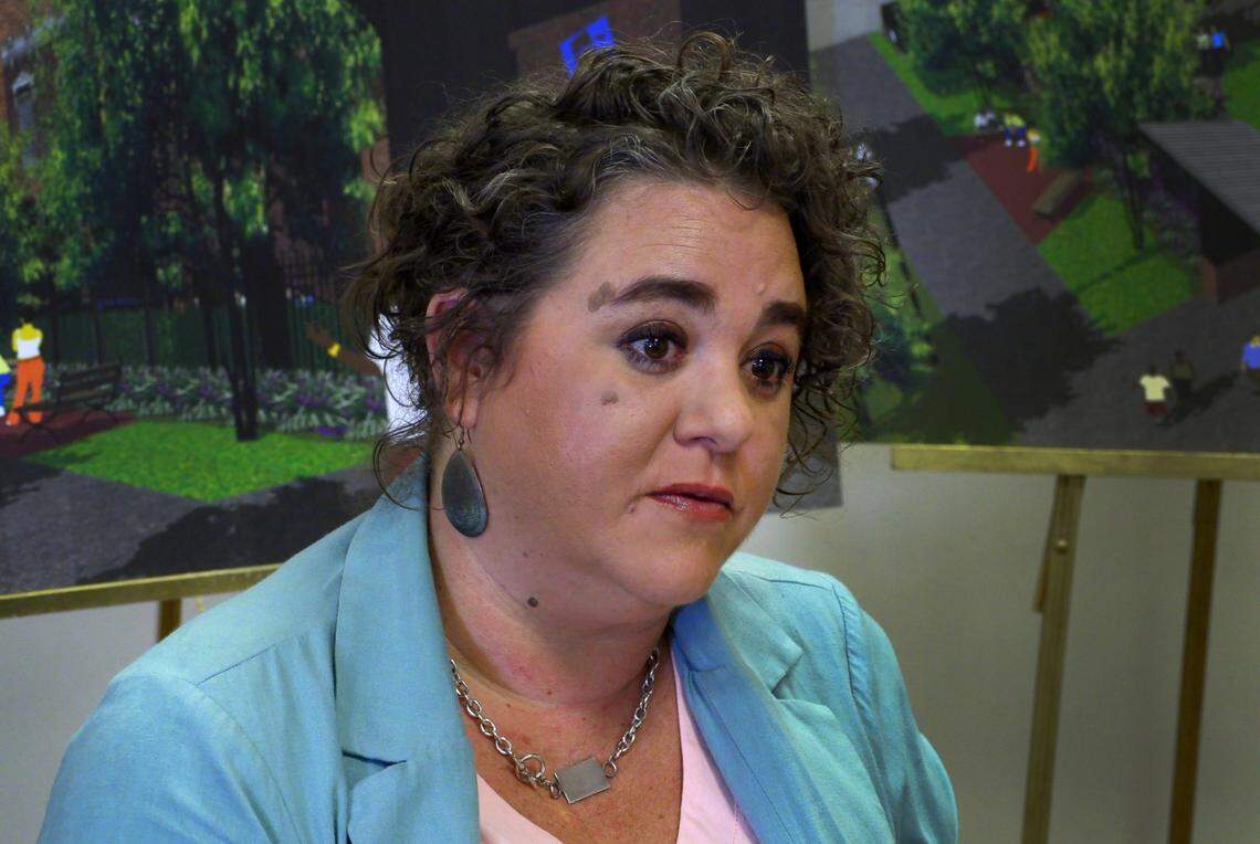 Danielle Varner, CEO and executive producer at the Springer Opera House, talks about the “Forever Springer” campaign during a recent interview. 05/16/2024