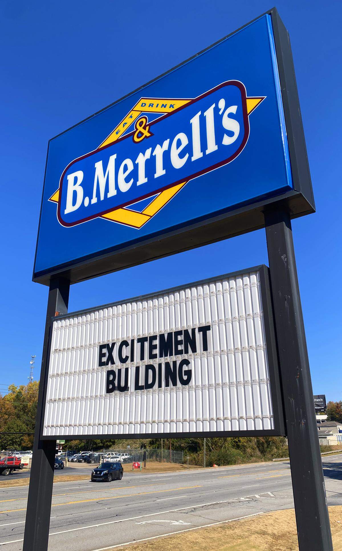 The new Smoke Tavern and Grill will go into the former B. Merrell’s location on Veterans Parkway in Columbus, Georgia.