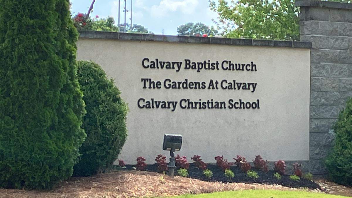 Calvary Christian School is at 7556 Old Moon Road in Columbus.