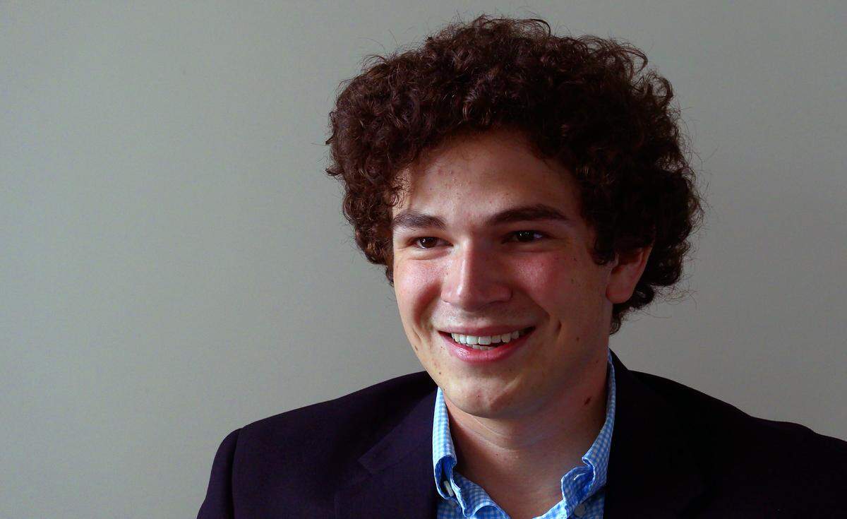 Ben Garcia, chairman of the College Republicans at Columbus State University, answers questions about politics, President Donald Trump, and U.S. Senator David Perdue during a recent interview.