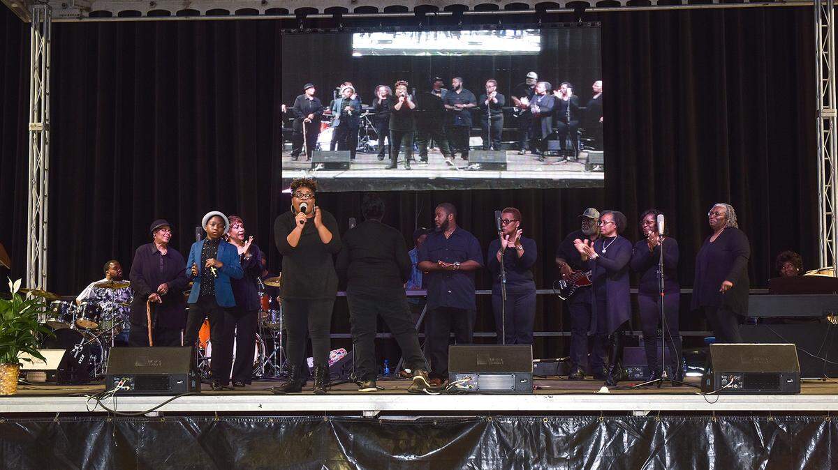 Freedom Medley performed by the MLK Unity Choir at the Columbus Civic Center for the Mayor’s annual MLK Unity event, January 19, 2019