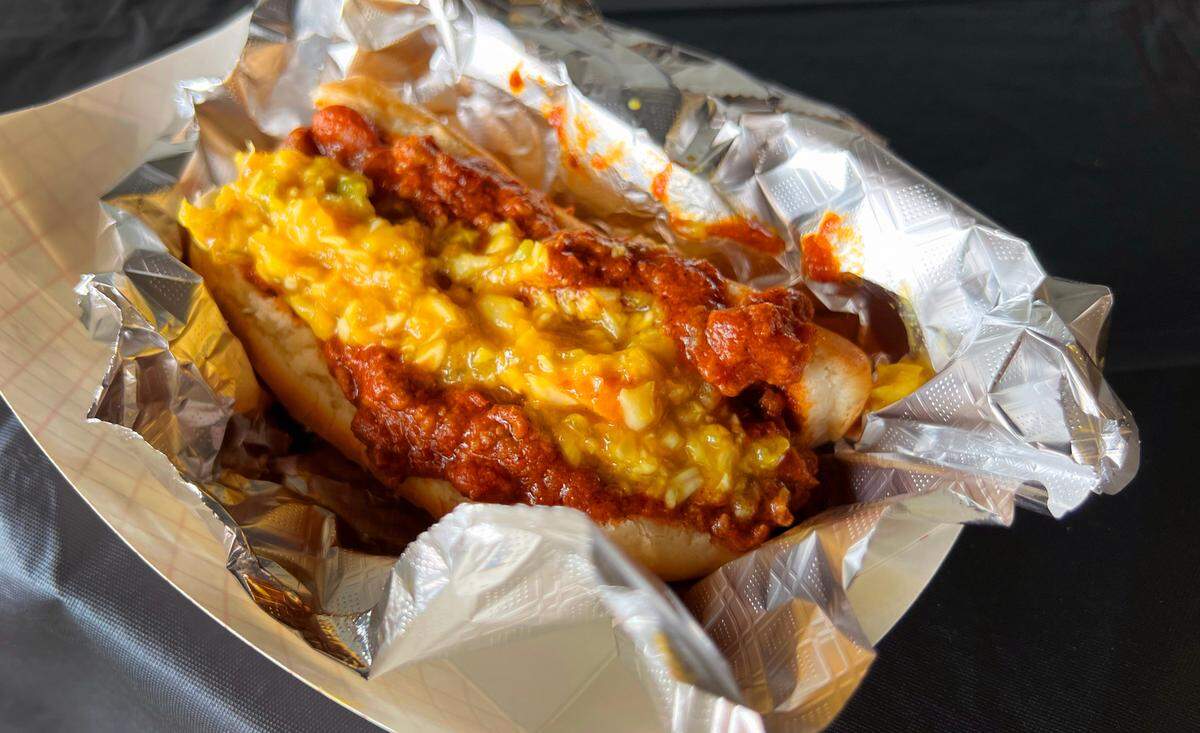 That’s My Dog, 2001 South Lumpkin Road in Columbus, offers a variety of hot dogs. They also have a vegan option for most items, including a vegan chicken sandwich, a vegan hot dog​ and vegan chili.