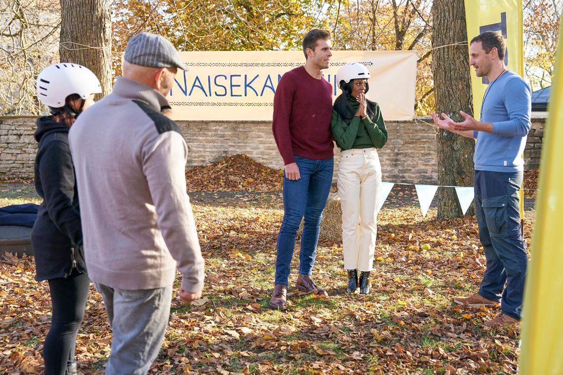 Zach and Charity try their hand at a competition in Estonia.