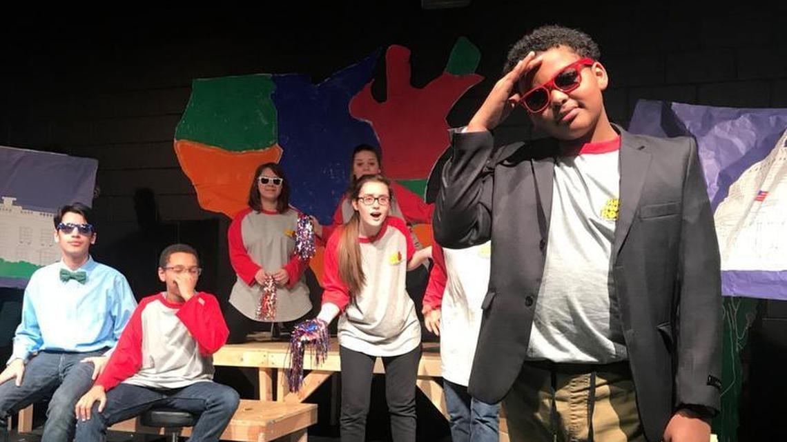 This teacher saw a gap at Midland Middle School. She used theater as the bridge.