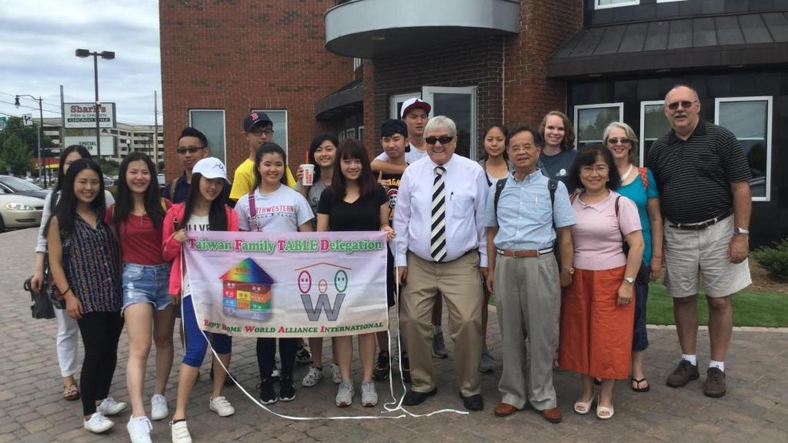 Students from Taiwan visit Columbus to study culture, promote peace initiative