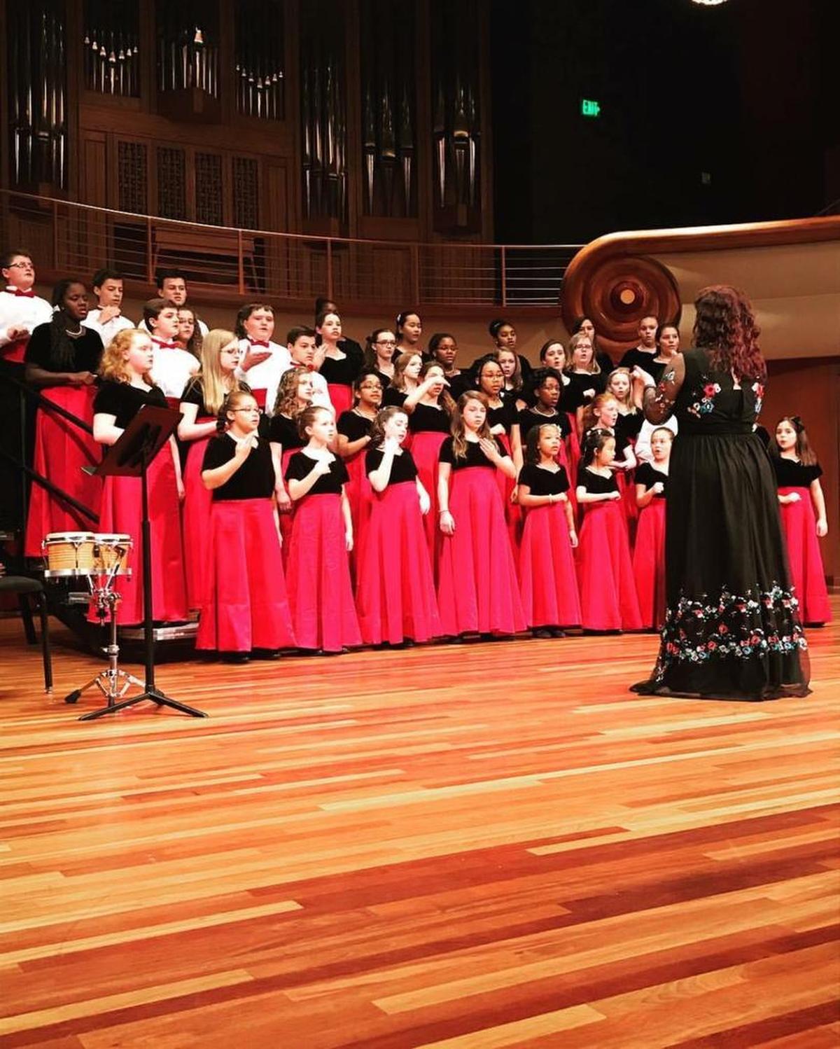 Voices of the Valley perform live at Legacy Hall.