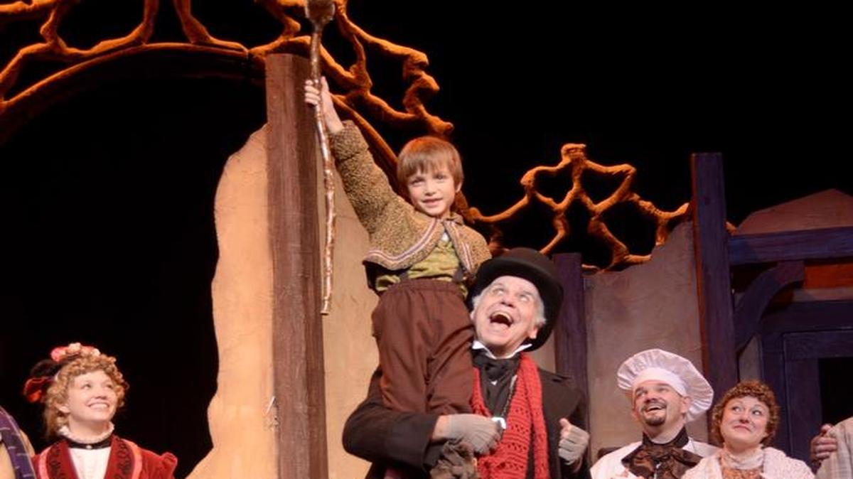 A scene from “A Christmas Carol.”