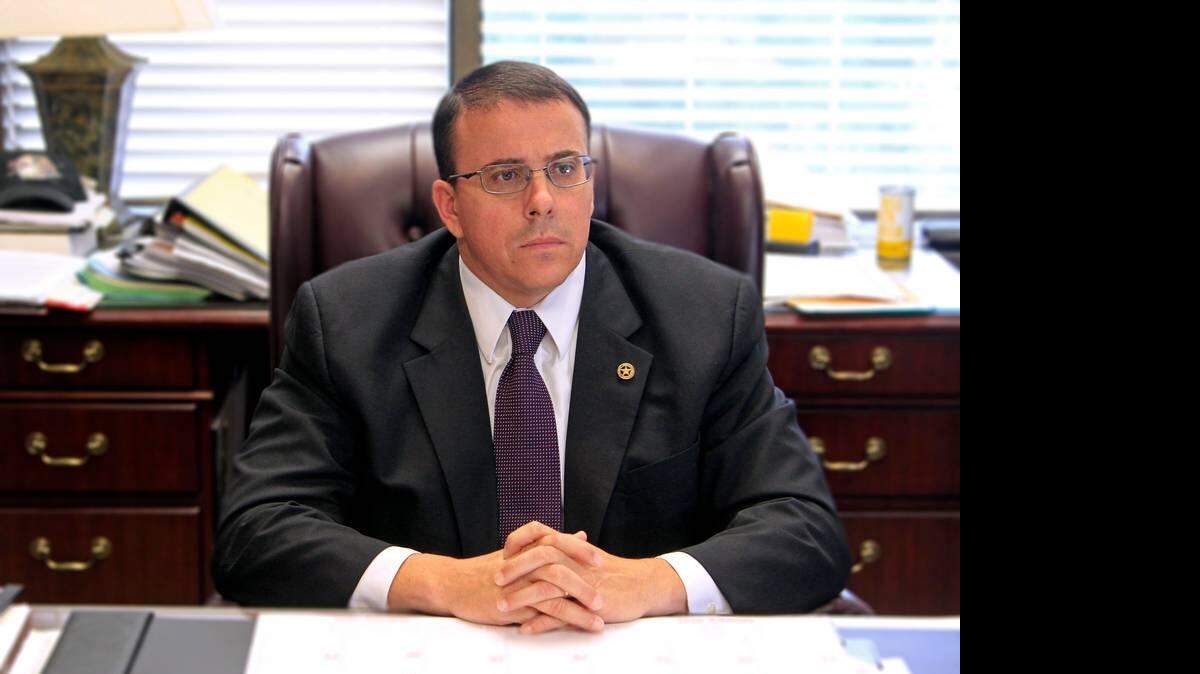 Sheriff John Darr sits down with the Ledger-Enquirer for an interview last year.