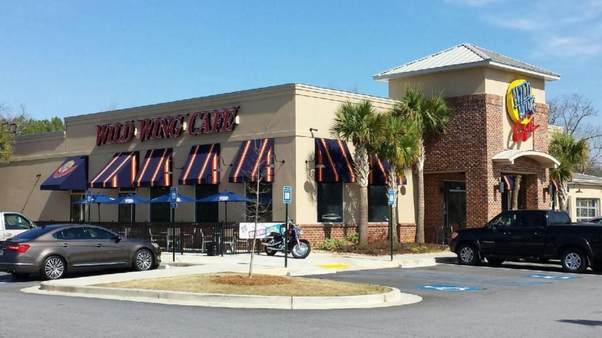 A Columbus businessman will break ground next week on a second area Wild Wing Cafe similar, but larger, than this one at 6525 Whittlesey Blvd., in the Columbus Park Crossing area of the city. The Columbus location opened in September 2015. --