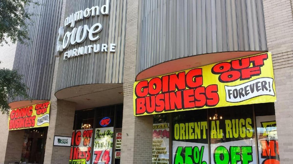 Raymond Rowe Furniture at 1225 Broadway in downtown Columbus, has served the area for 74 years. Going out of business, it will join a colorful cast of retailers, restaurants, people, places and events that have entered the local history books in Columbus. --
