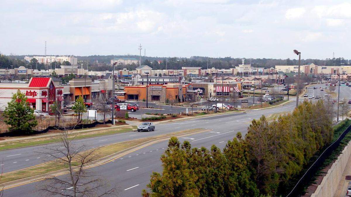 The Columbus Park Crossing shopping and dining area has become a magnet for restaurants and retailers since making its debut more than a decade ago. --