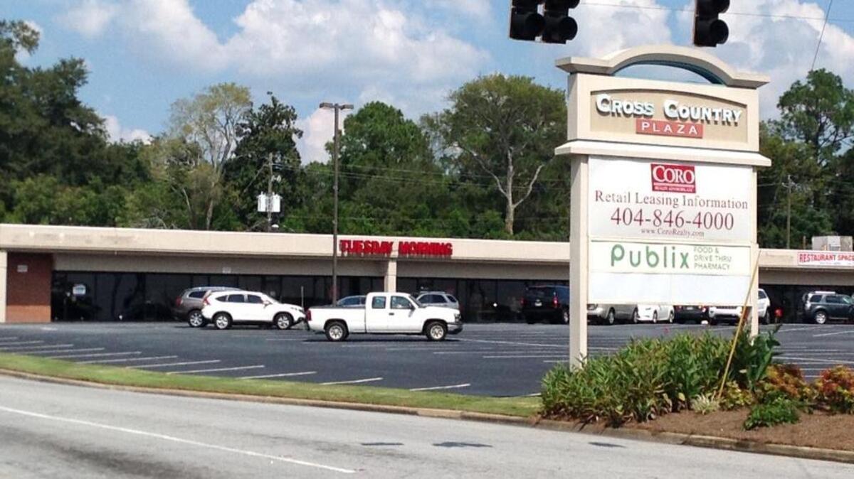 This 20,000-square-foot building at the corner of Auburn Avenue and Cross Country Hill could become a storage complex after it is completely vacated by retailer Tuesday Morning, which is relocating in a few weeks to the lower level of Cross Country Plaza on Macon Road. Former longtime tenants of this building included William’s Hair Salon and El Vaquero Mexican restaurant, both closing their doors this year. --