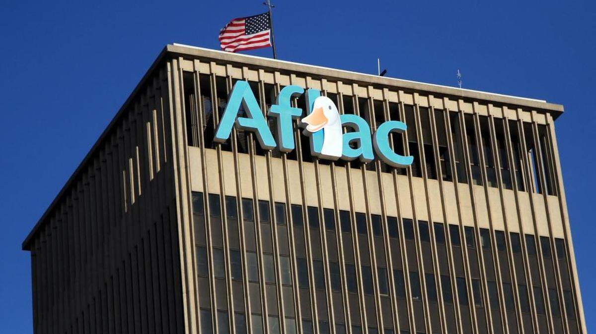 The Aflac tower on Wynnton Road.