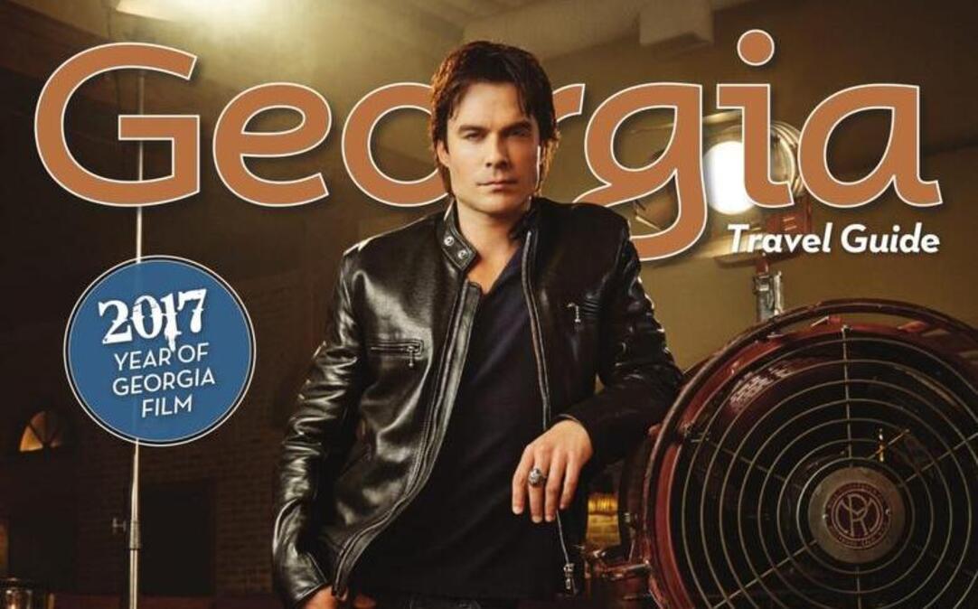 Ian Somerhalder, star of “The Vampire Diaries,” which is shot in Georgia, graces the cover of the state’s official visitor guide for 2017. The theme, “Year of Georgia Film,” comes with Columbus experiencing growth in the area of movie and film production and education. --