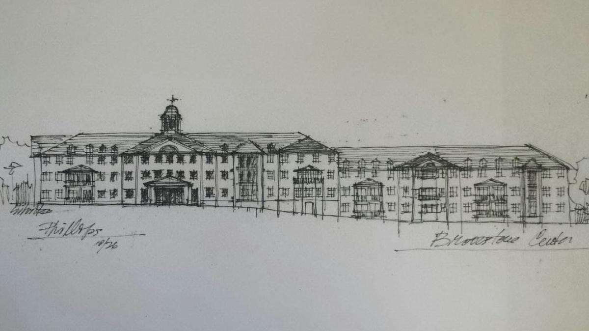 A rendering from The Diwan Group shows the planned $18 million assisted living and memory care facility at Brookstone Centre in Columbus. The community will also have 25 two-bedroom residences on the 15-acre site. The community is projected to open by the fall of 2018.