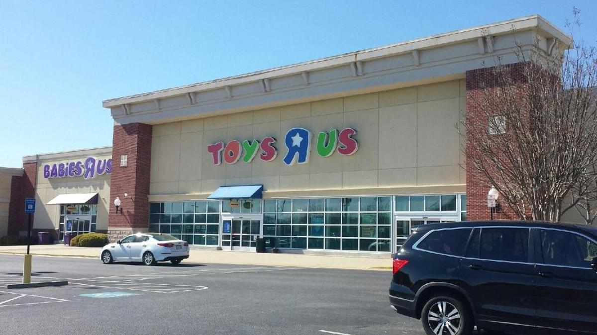 The Toys R Us store at 5555 Whittlesey Blvd., at Columbus Park Crossing, was among the more than 700 stores across the U.S. that the toy retailer closed and liquidated this year. --