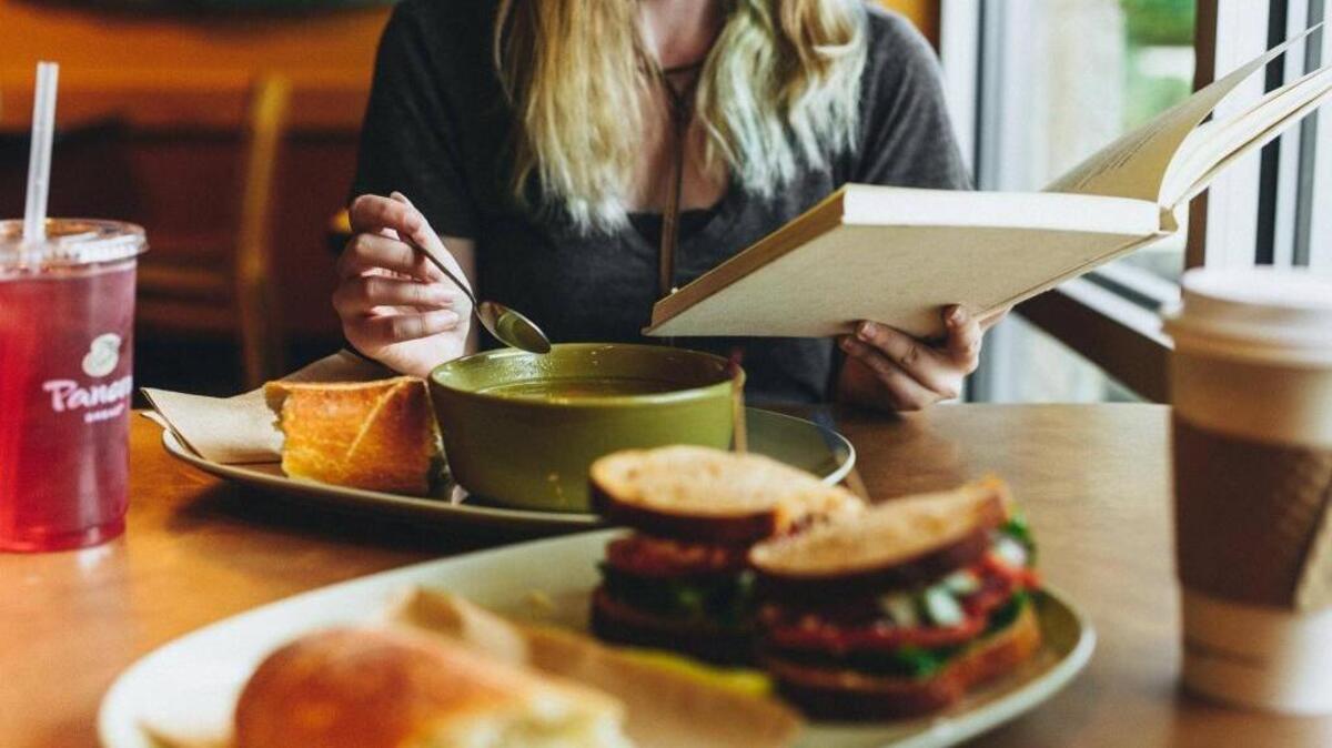 Panera Bread is known for its soups, salads, sandwiches, pastries and baked breads. --