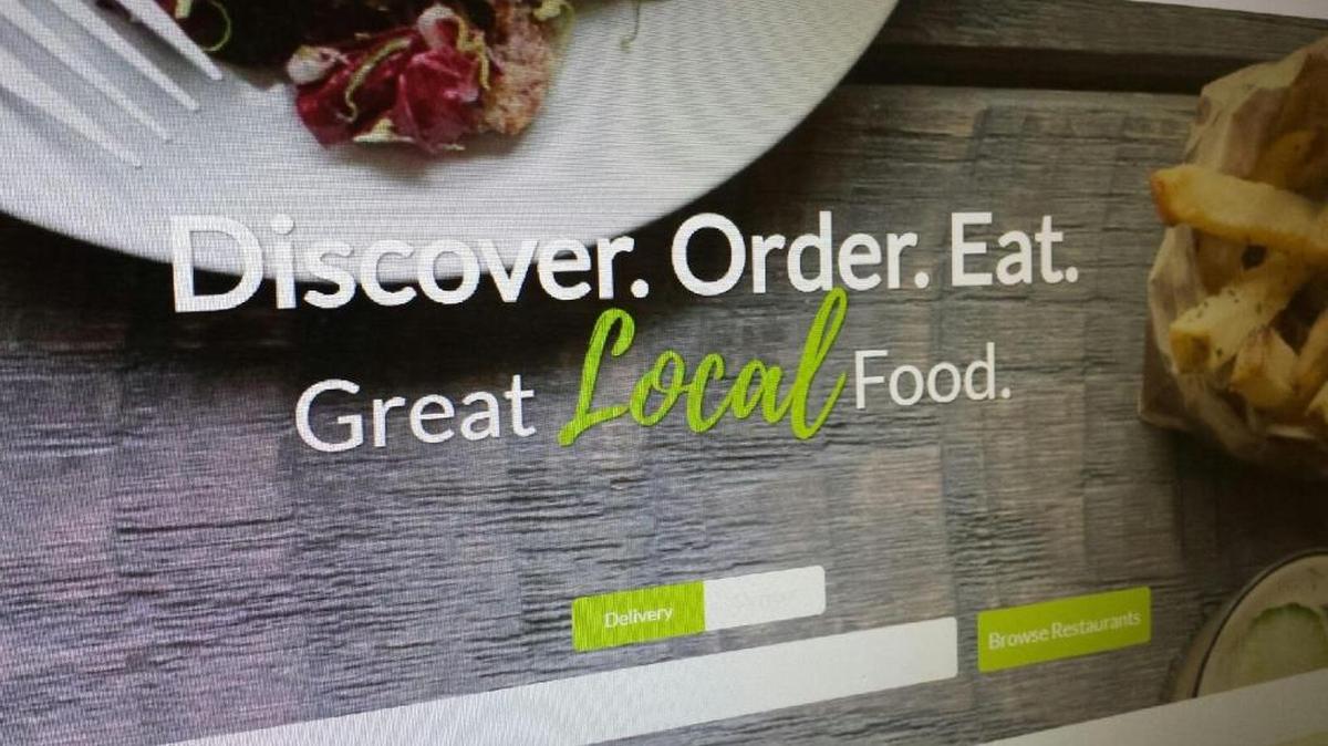Columbus residents wanting to order from local restaurants and have it delivered to their home or office for a flat $5 fee can do it either online or via a smartphone app. The technology also allows them to track the order. --