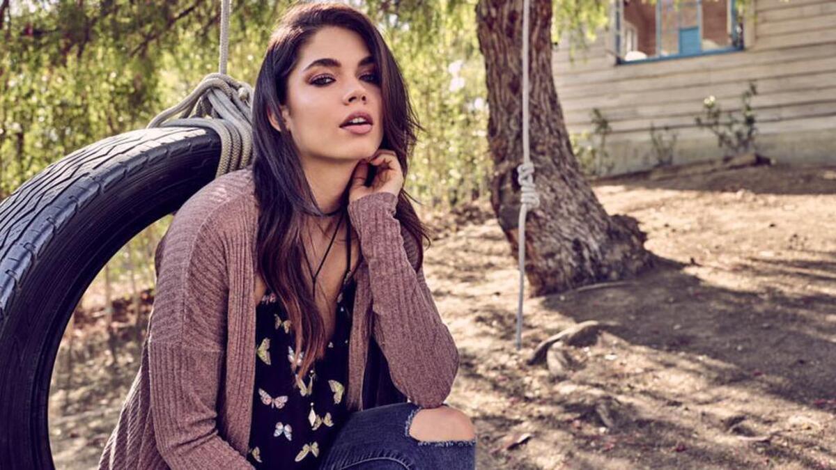 The Wet Seal is a retailer geared toward young women’s fashion, including tops, dresses, shoes, bottoms, jackets, intimates and accessories. The brand, with one of its clothing models shown here, is coming to Peachtree Mall on Manchester Expressway on Nov. 3. --