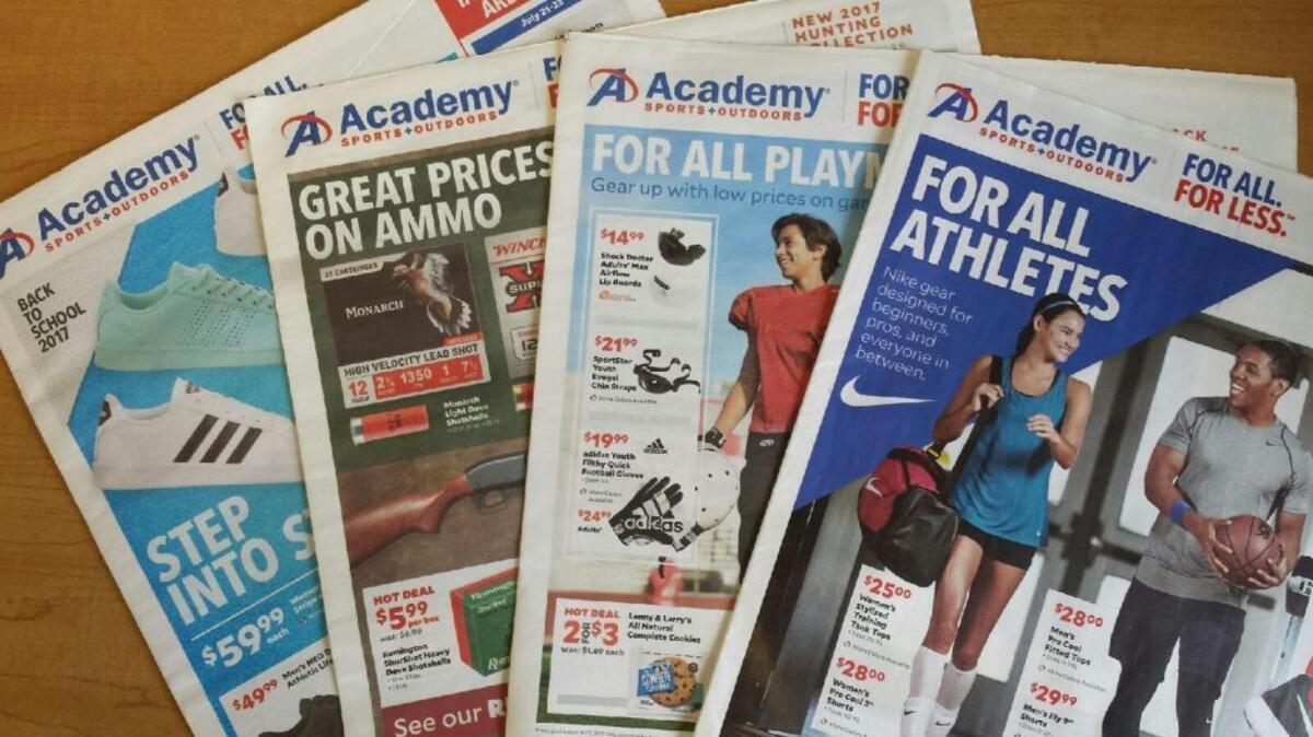 Academy Sports and Outdoors is a retailer of merchandise that includes leisure items such as barbecue grills, athletic apparel and footwear, hunting, fishing and camping gear. The company is heading for the Columbus Park Crossing area of Columbus, off Whittlesey Boulevard.