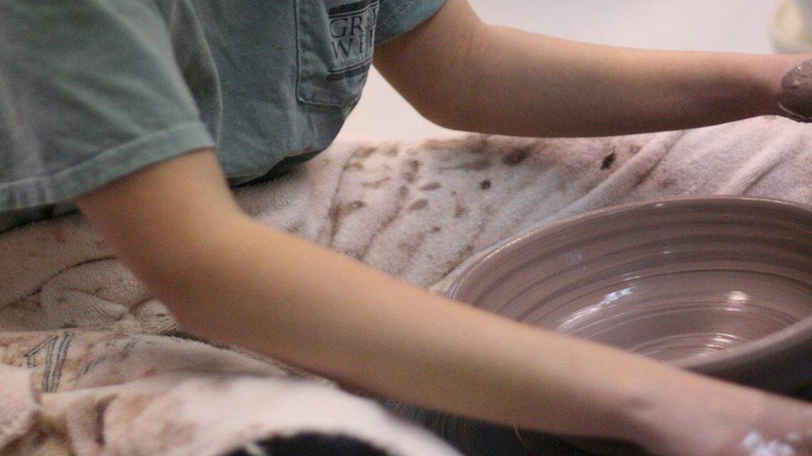 Columbus native and resident Mollie Jenkins, who crafts pottery, many items made for the kitchen, will be among the nine women selling their wares at the Columbus Makers event 10 a.m.-8 p.m. Monday at 1445 2nd Ave. in Columbus. Jenkins does her pottery work at Dean Road Ceramics Studio in Auburn, Ala.