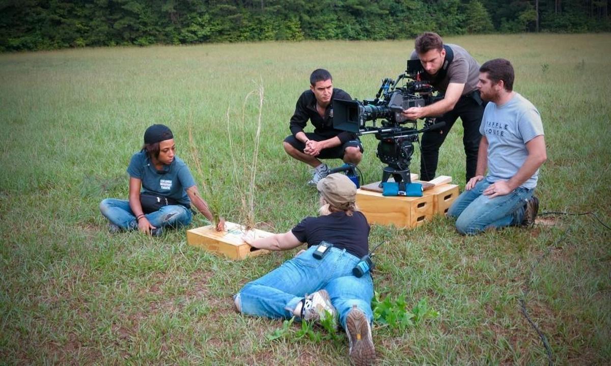 Columbus State University students are shown going through the Georgia Film Academy certificate program for future employment in the film industry. --