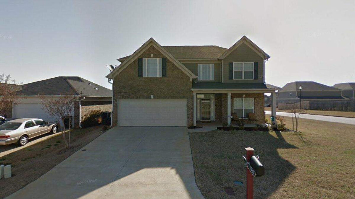 House on 9000 block of Sante Fe Court