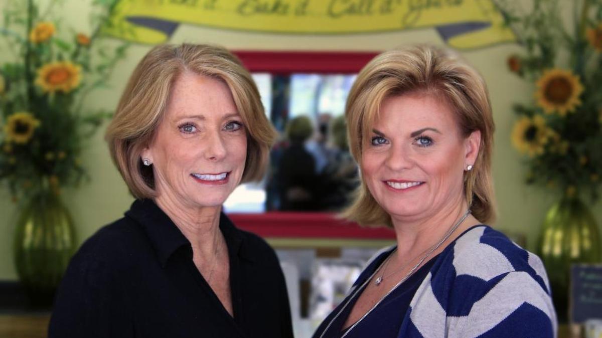 Nancy Prescott,left, and Corie Greenblatt are owners of Call It Yours Casseroles, which is celebrating its third anniversary and has expanded to Peachtree City, Ga.
