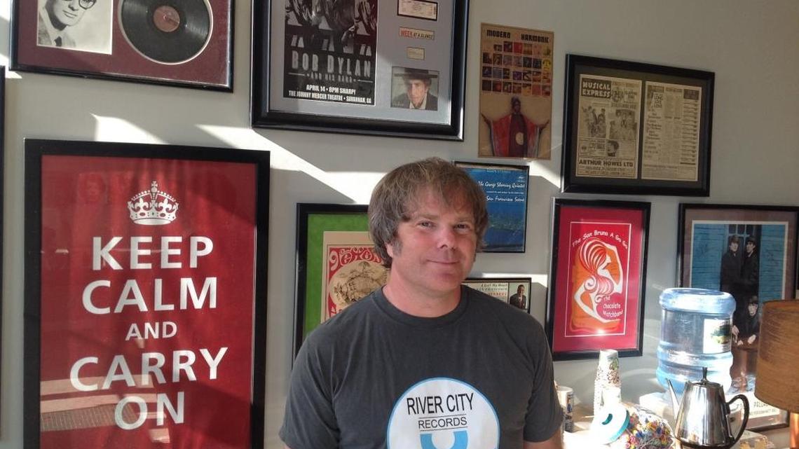 When it comes to vinyl records, Brad Johnson has found his groove