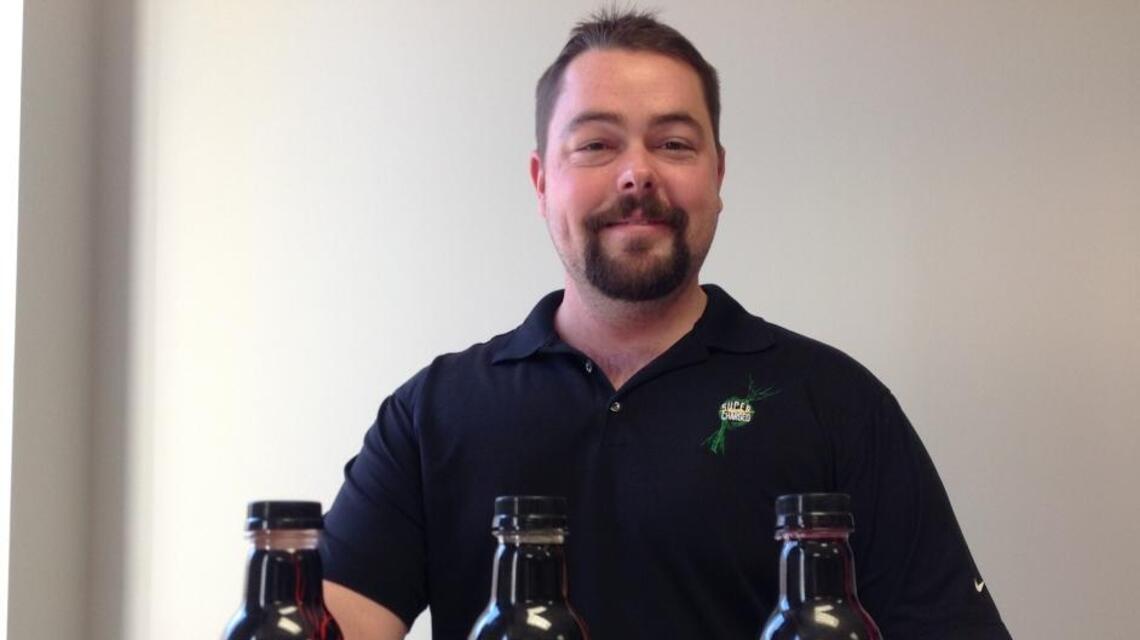 Nick Smith revs up his passion for Supercharged Beverage venture