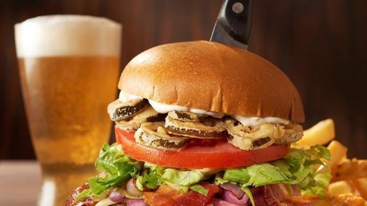 What is called the Bold City and Beer burger is on the Metro Diner menu.